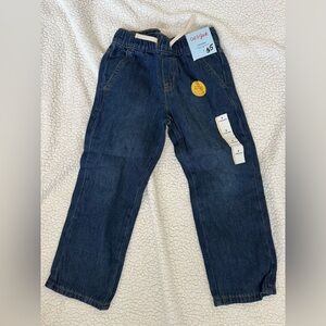 Cat and Jack Denim Blue Kids Bottoms 5 straight